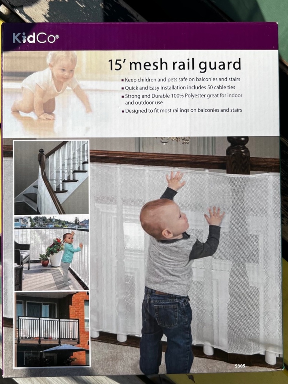 KidCo 15’ Mesh Rail Guard